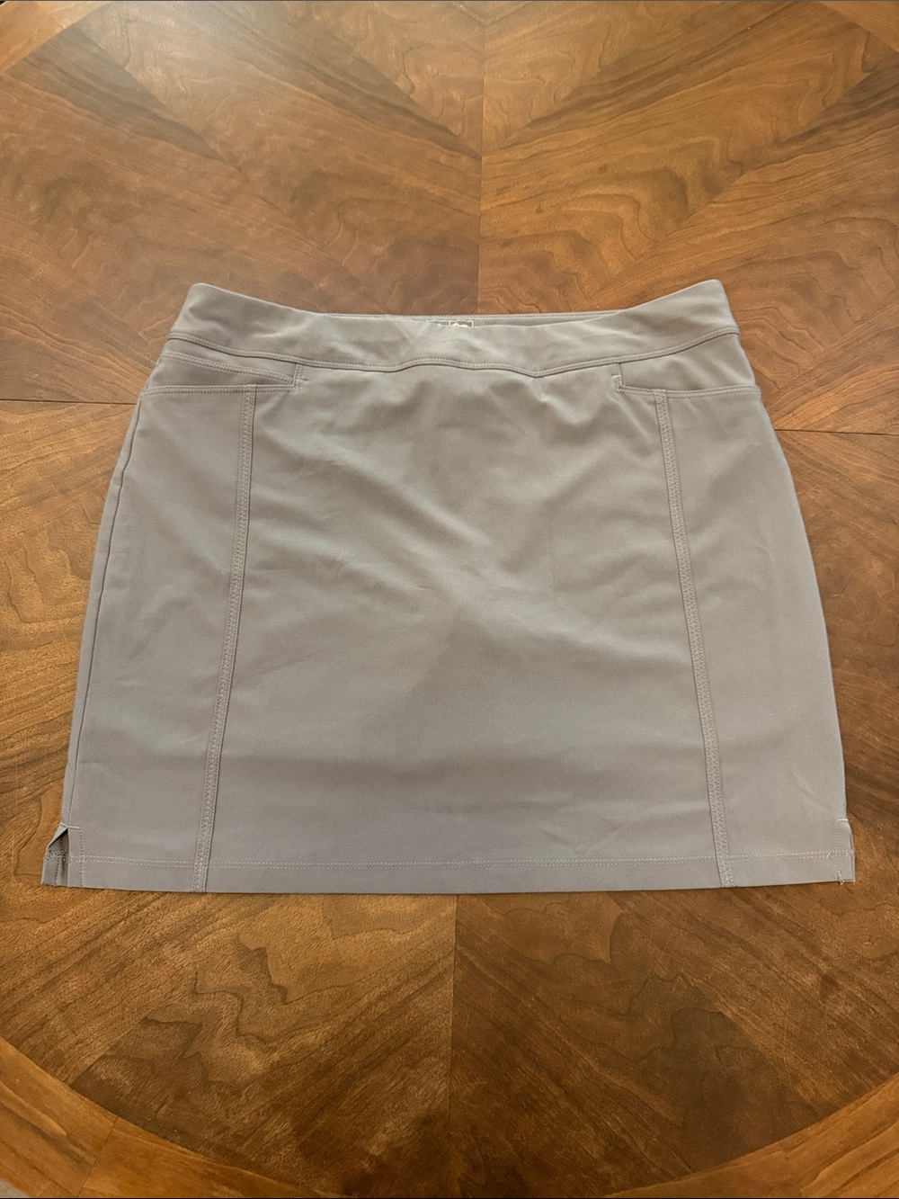 adidas Women's Light Gray Athletic Skort